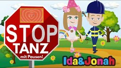 Stopptanz für Kinder mit Pausen und Musik - Freeze Dance with music that stops mit Ida & Jonah